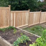 Wooden Fence Installation